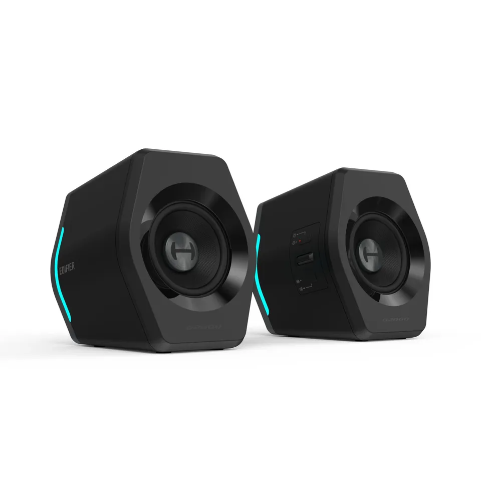 edifier-g2000-gaming-speakers-with-16w-peak-output-rgb-lighting-and-music-game-m image 1