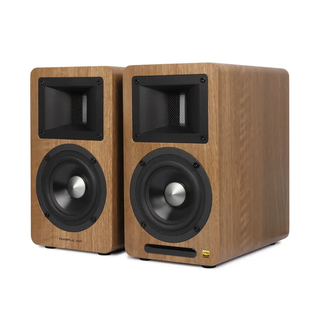 airpulse-a80-edifier-hi-res-active-bookshelf-speakers-ribbon-tweeters-aluminum-w image 1