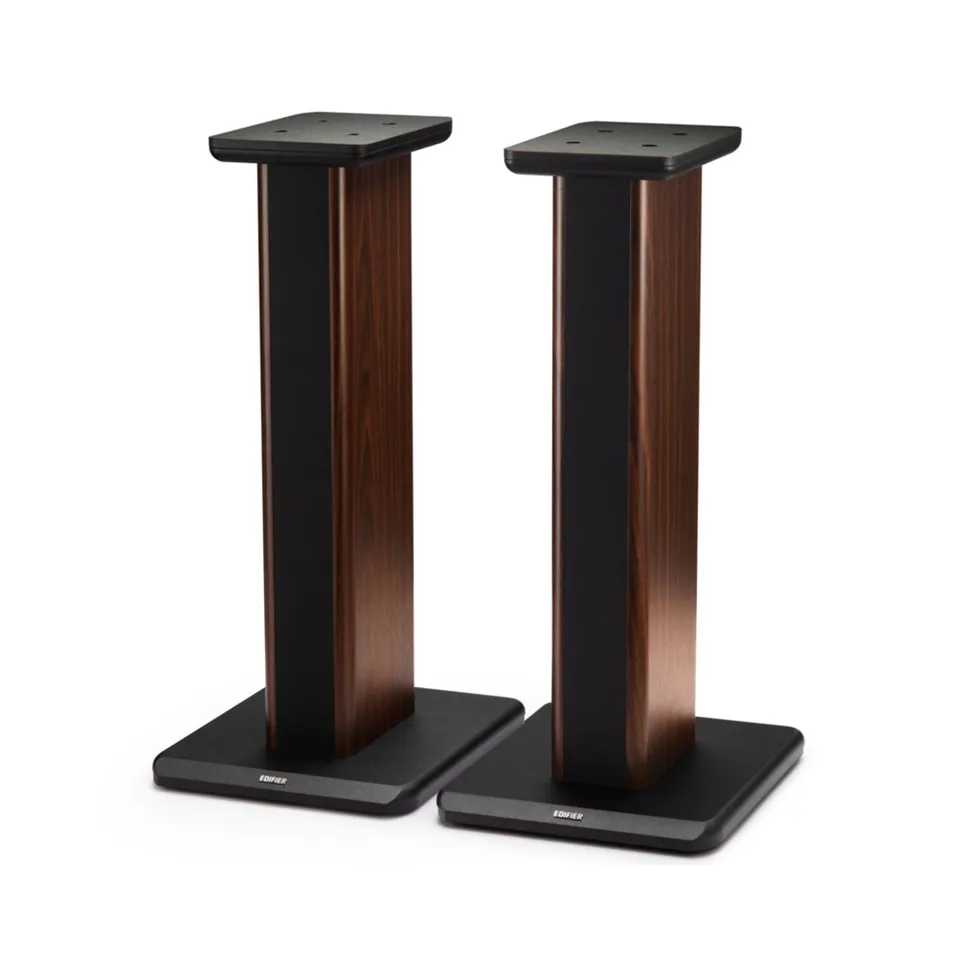 edifier-ss02c-all-wood-speaker-stands-for-s2000mkii-s2000mkiii-vibration-absorbi image 1