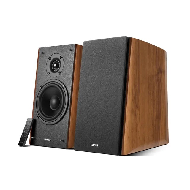 edifier-r2000db-powered-bluetooth-bookshelf-speakers-with-120w-rms-optical-input image 1