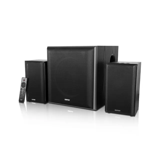 edifier-m601db-2-1-speaker-system-with-wireless-8-subwoofer-110w-rms-wooden-encl image 1