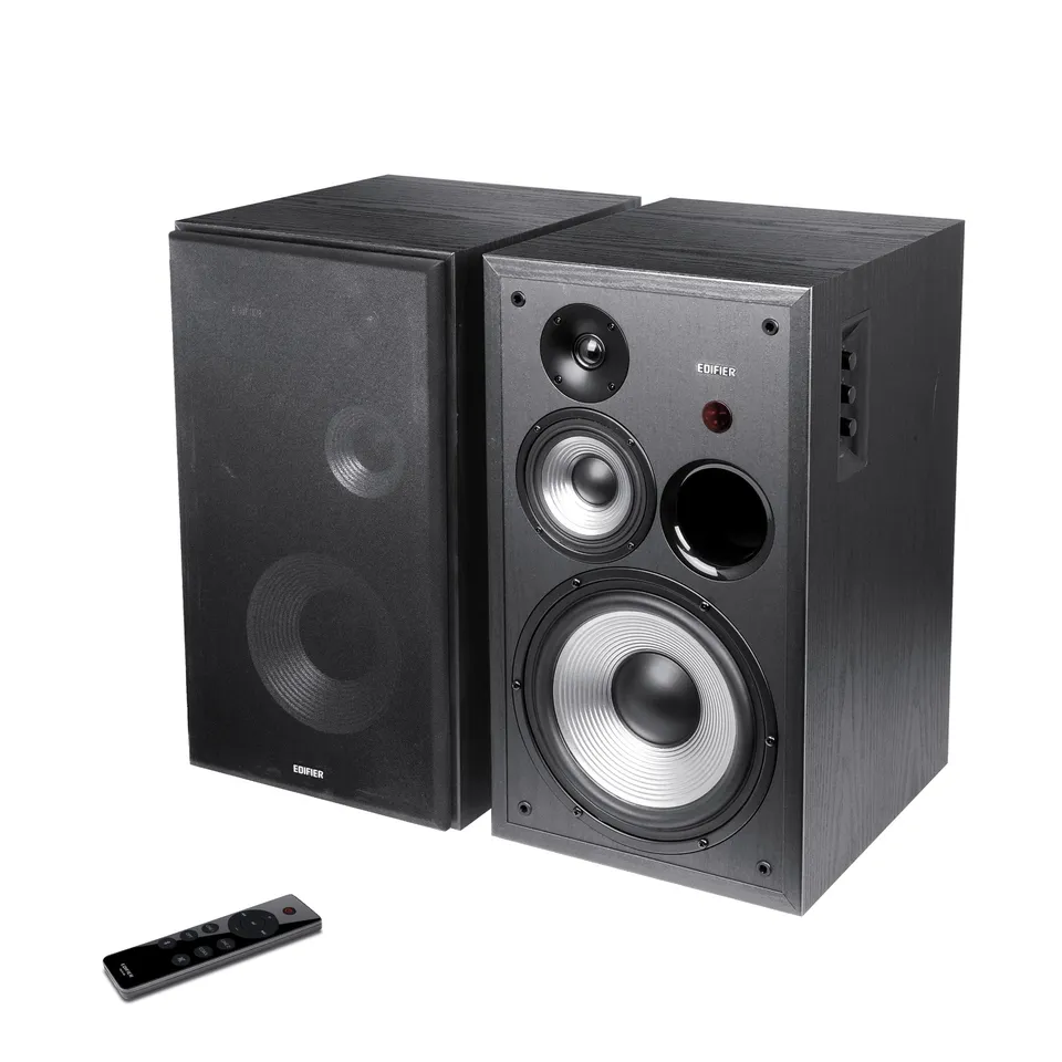 edifier-r2850db-3-way-powered-bluetooth-bookshelf-speakers-150w-rms-aptx-optical image 1