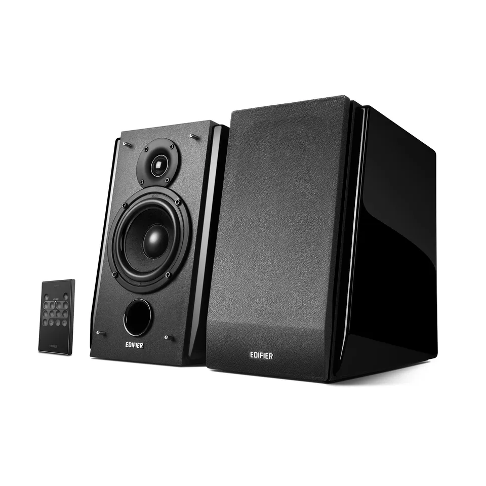 edifier-r1850db-70w-rms-bi-amplified-bluetooth-bookshelf-speakers-with-wooden-en image 1