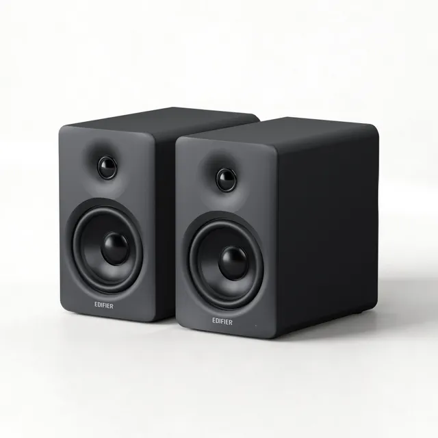 edifier-m90-powered-bookshelf-speakers-100w-rms-bi-amped-hi-res-speakers-with-ld image 1