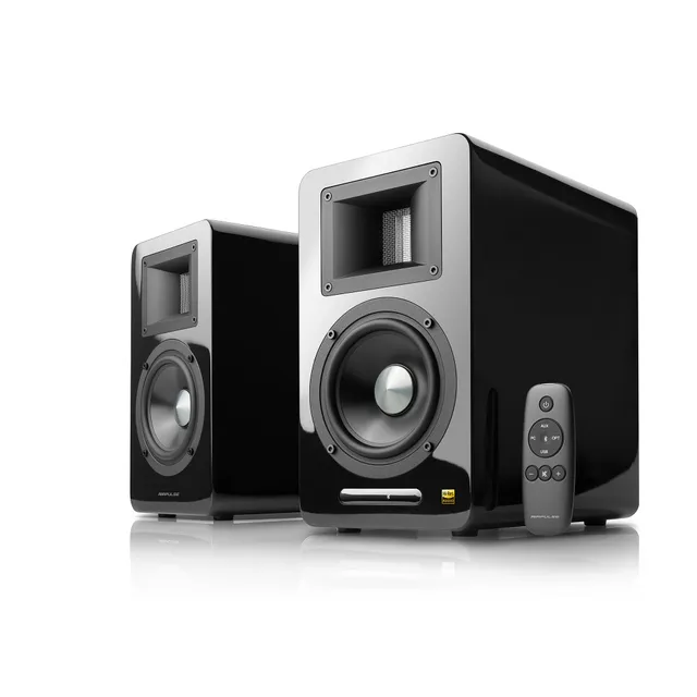 edifier-airpulse-a100-hi-res-active-bookshelf-speakers-horn-loaded-ribbon-tweete image 1