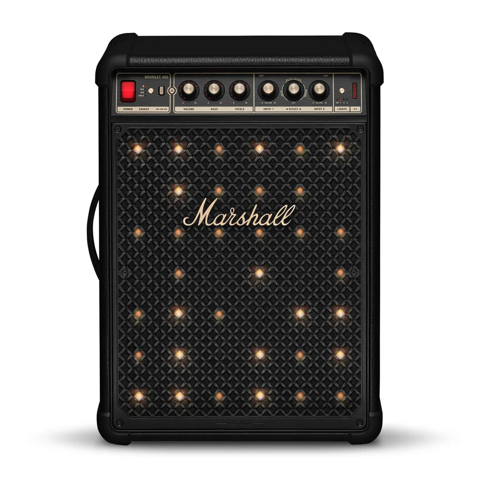 marshall-bromley-450-portable-party-speaker-360-true-stereophonic-sound-40-hr-pl image 1