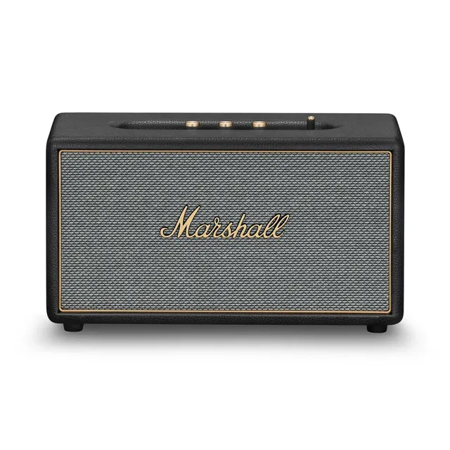 marshall-stanmore-iv-bluetooth-home-speaker-black-room-to-room-stereo-sound-with image 1