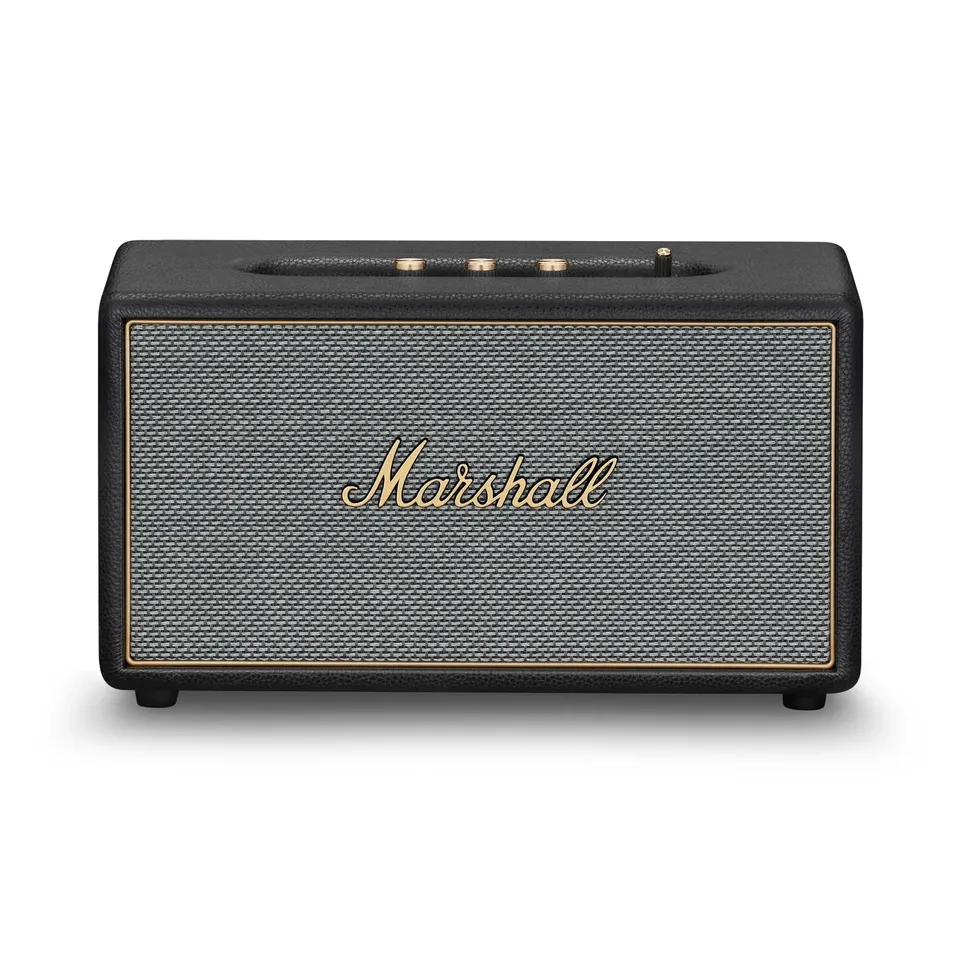 marshall-stanmore-iv-bluetooth-home-speaker-black-room-to-room-stereo-sound-with image 1