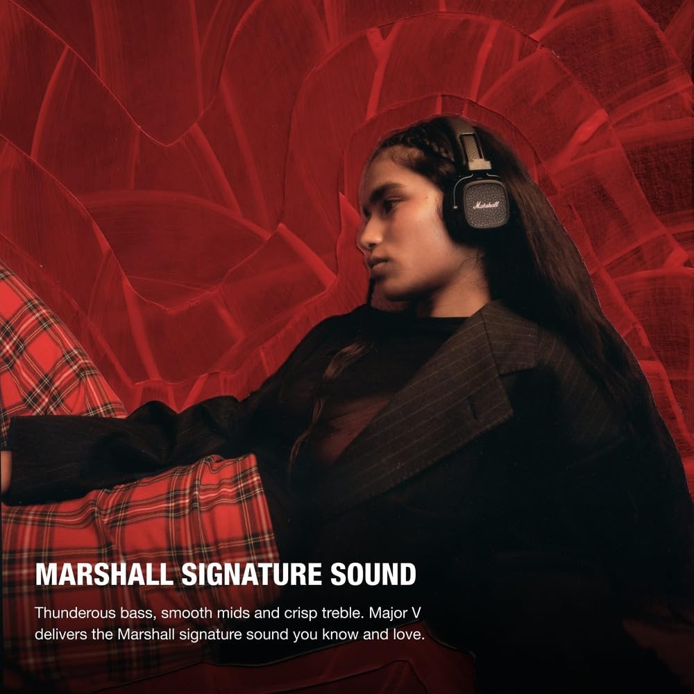 marshall-major-v-wireless-on-ear-bluetooth-headphones-100-hr-playtime-m-button-c image 2
