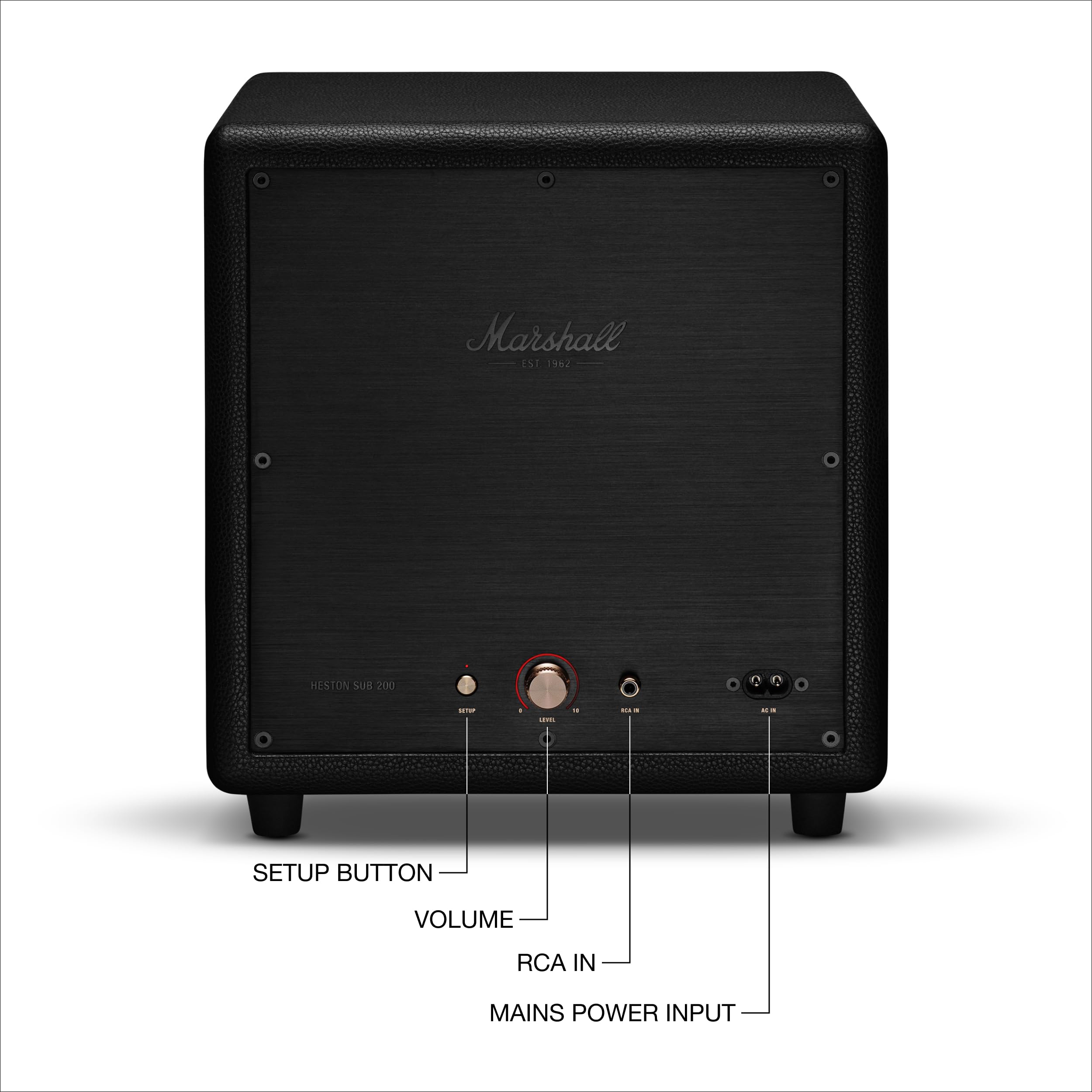 marshall-heston-sub-200-subwoofer-deep-bass-for-tv-movies-and-music-with-bluetoo image 7