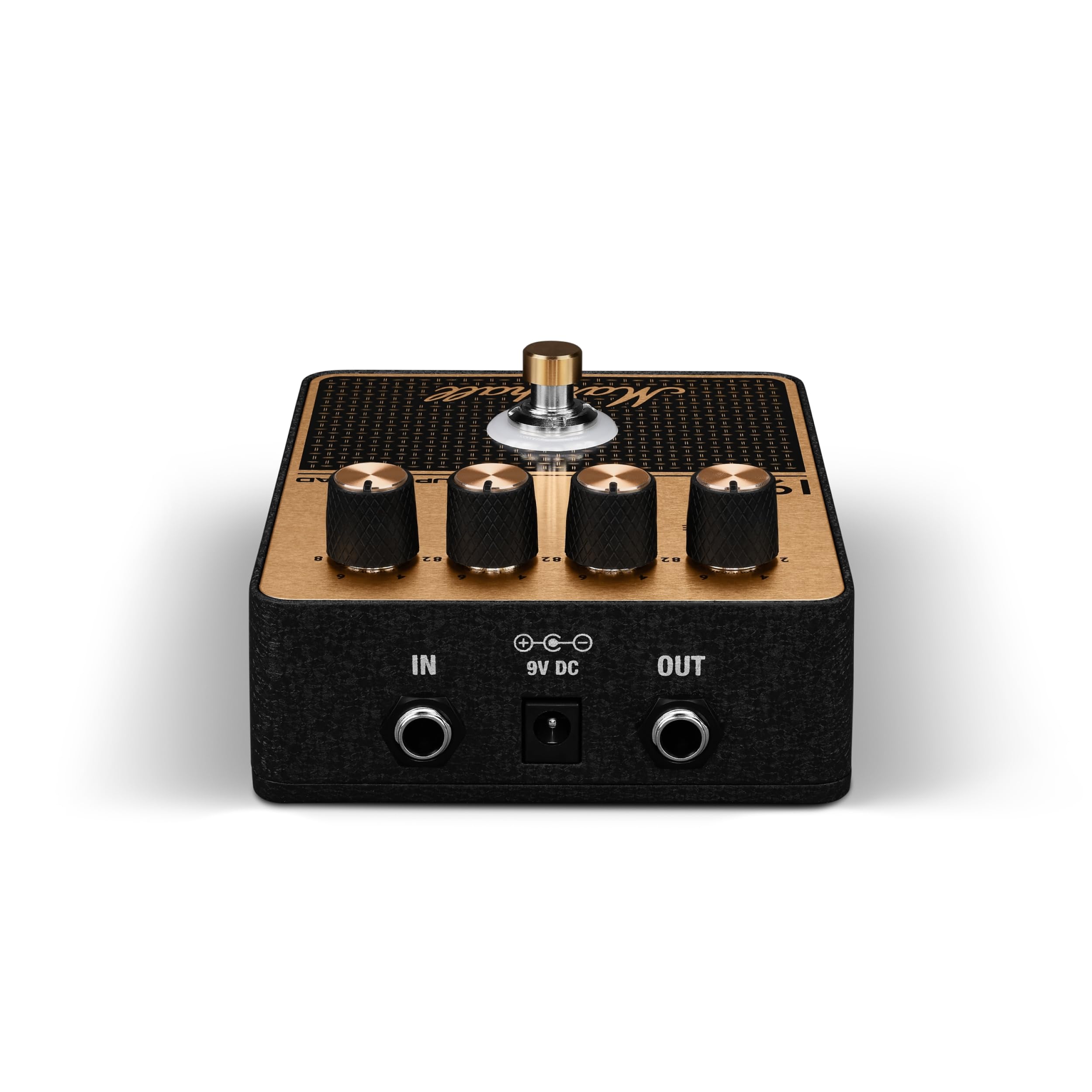 marshall-1959-overdrive-distortion-pedal-black-and-gold-vintage-super-lead-tone- image 2