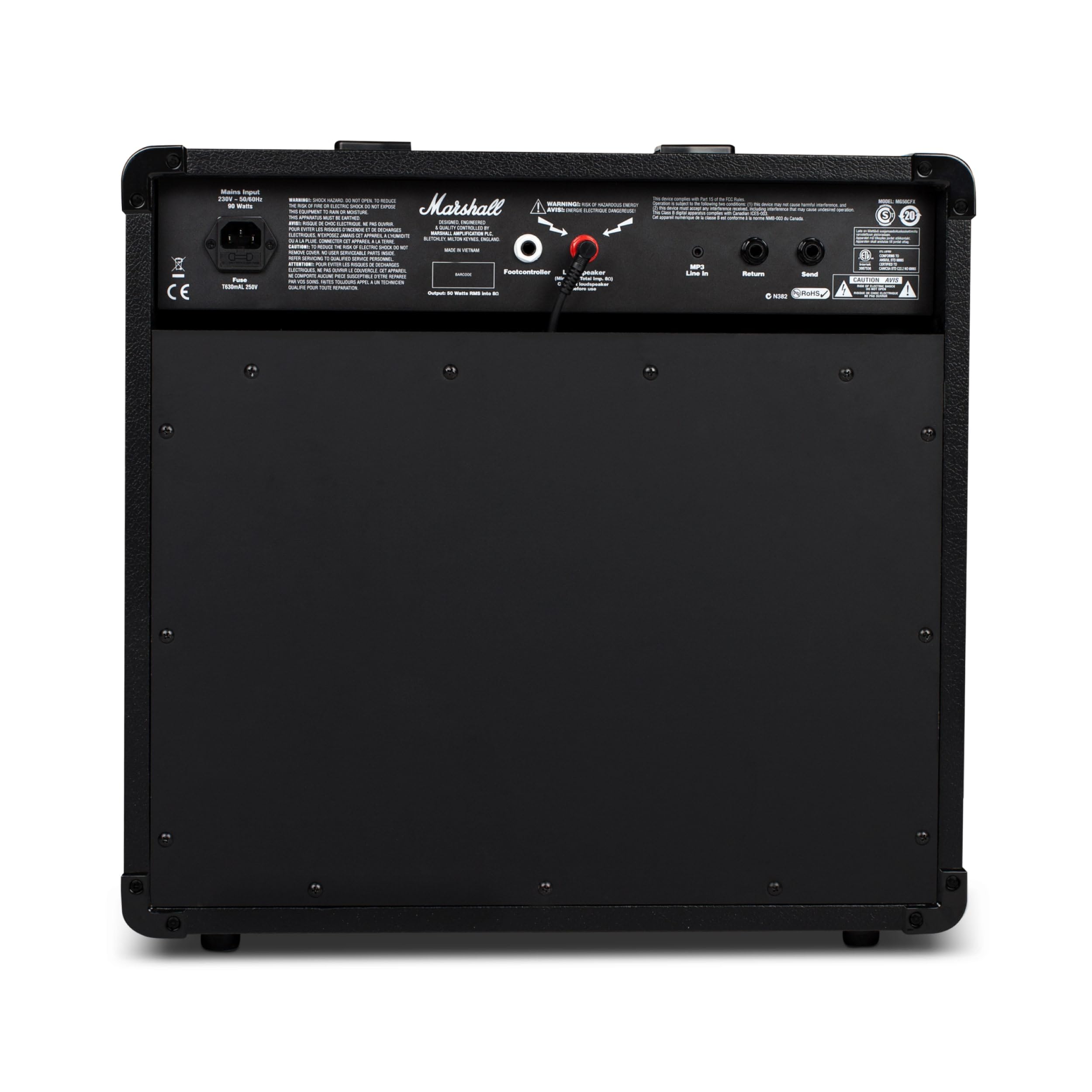 marshall-mg50gfx-50w-combo-guitar-amplifier-with-clean-crunch-overdrive-channels image 5