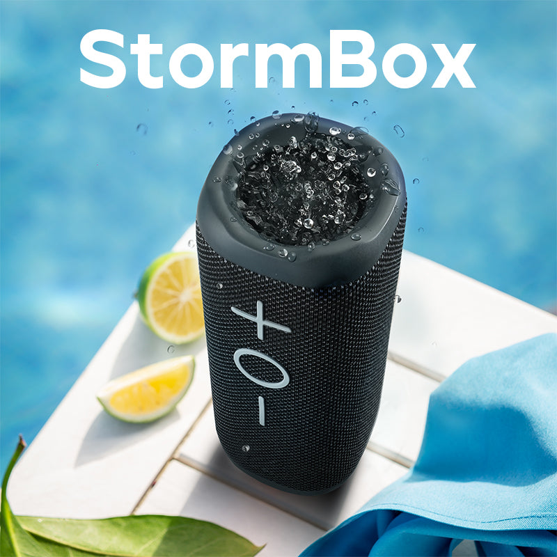 tribit-stormbox-portable-bluetooth-speaker-with-360-surround-sound-xbass-ipx7-wa image 1