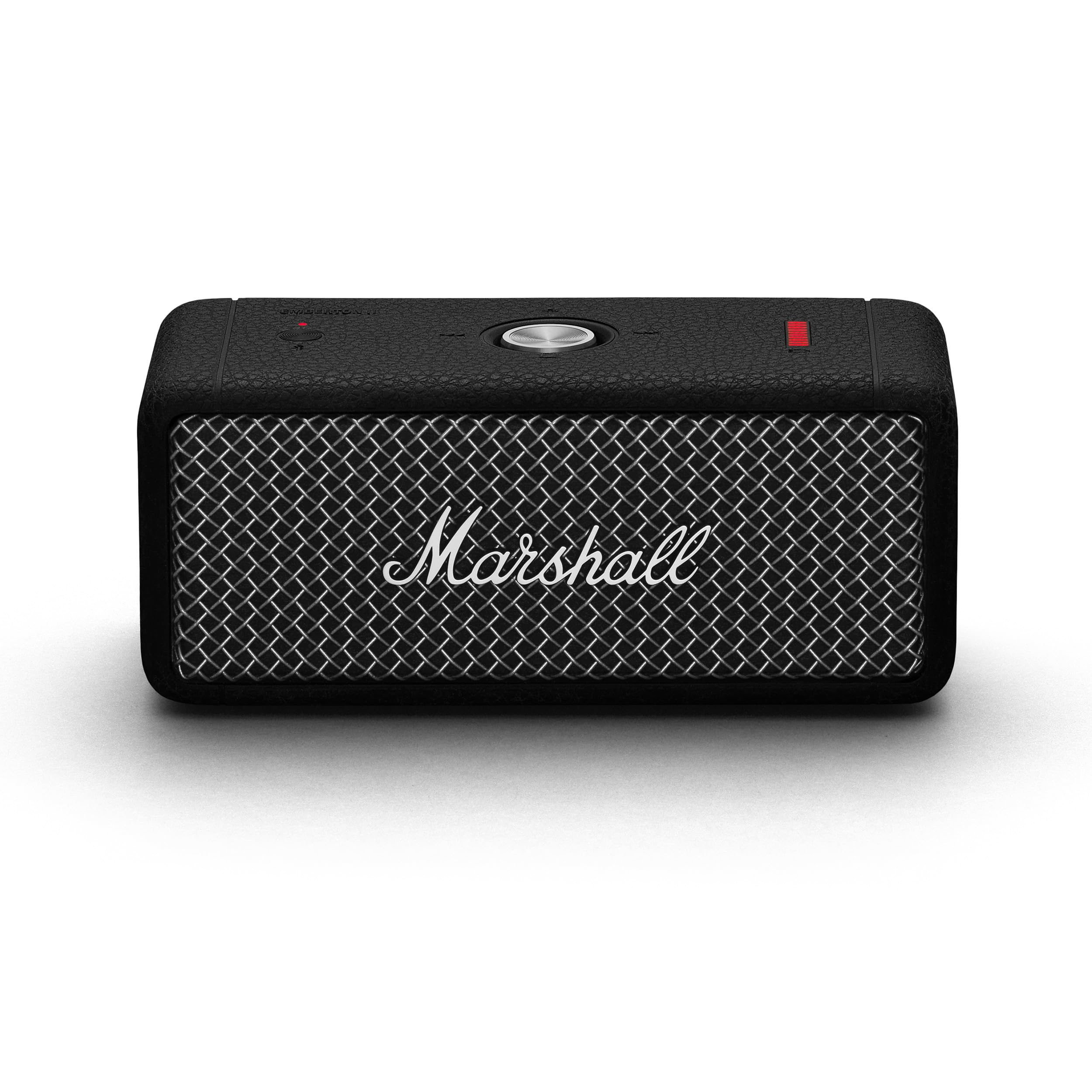 marshall-emberton-ii-portable-bluetooth-speaker-black-and-steel-ip67-waterproof- image 1