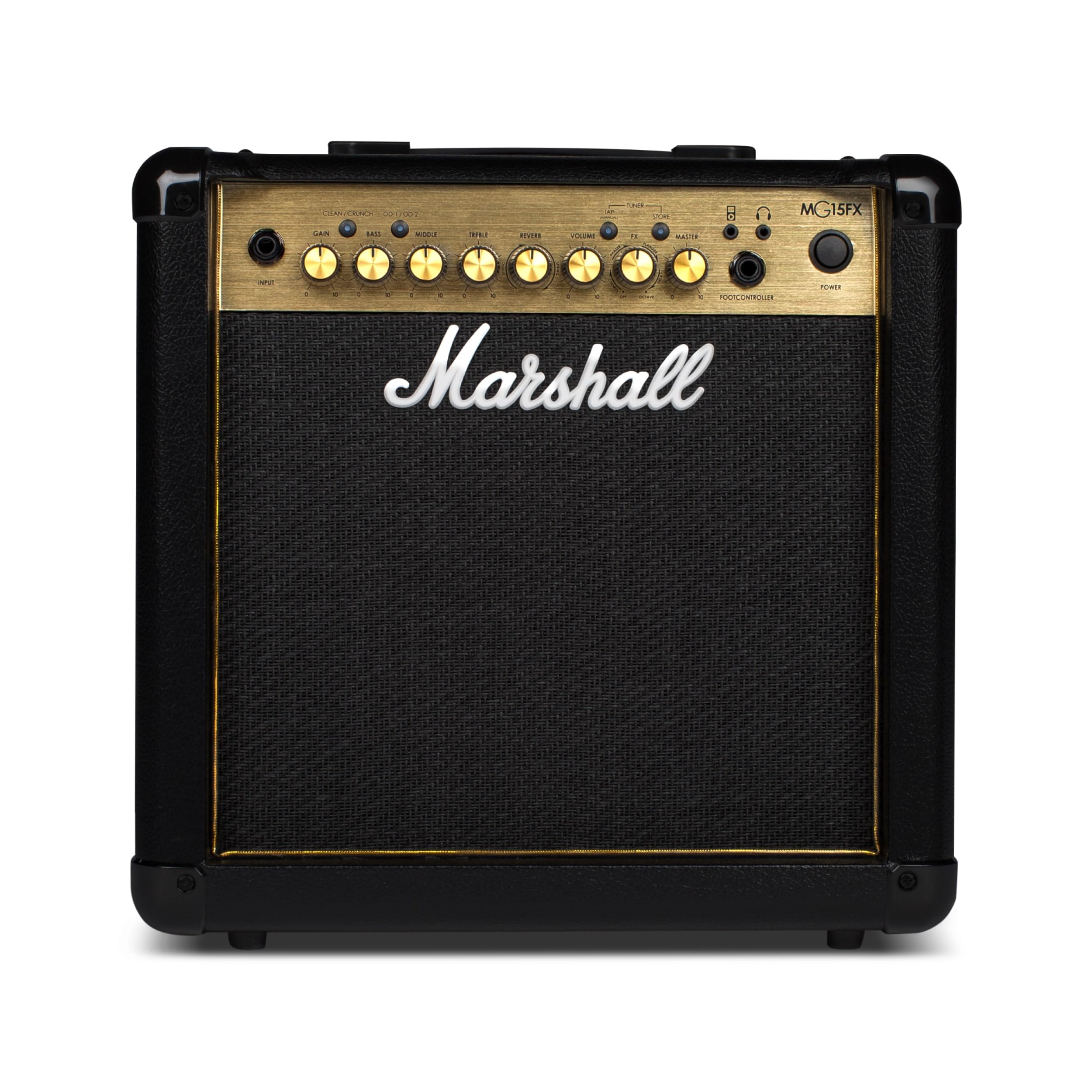 marshall-mg15g-15w-combo-guitar-amplifier-with-clean-gain-channels-3-band-eq-and image 8