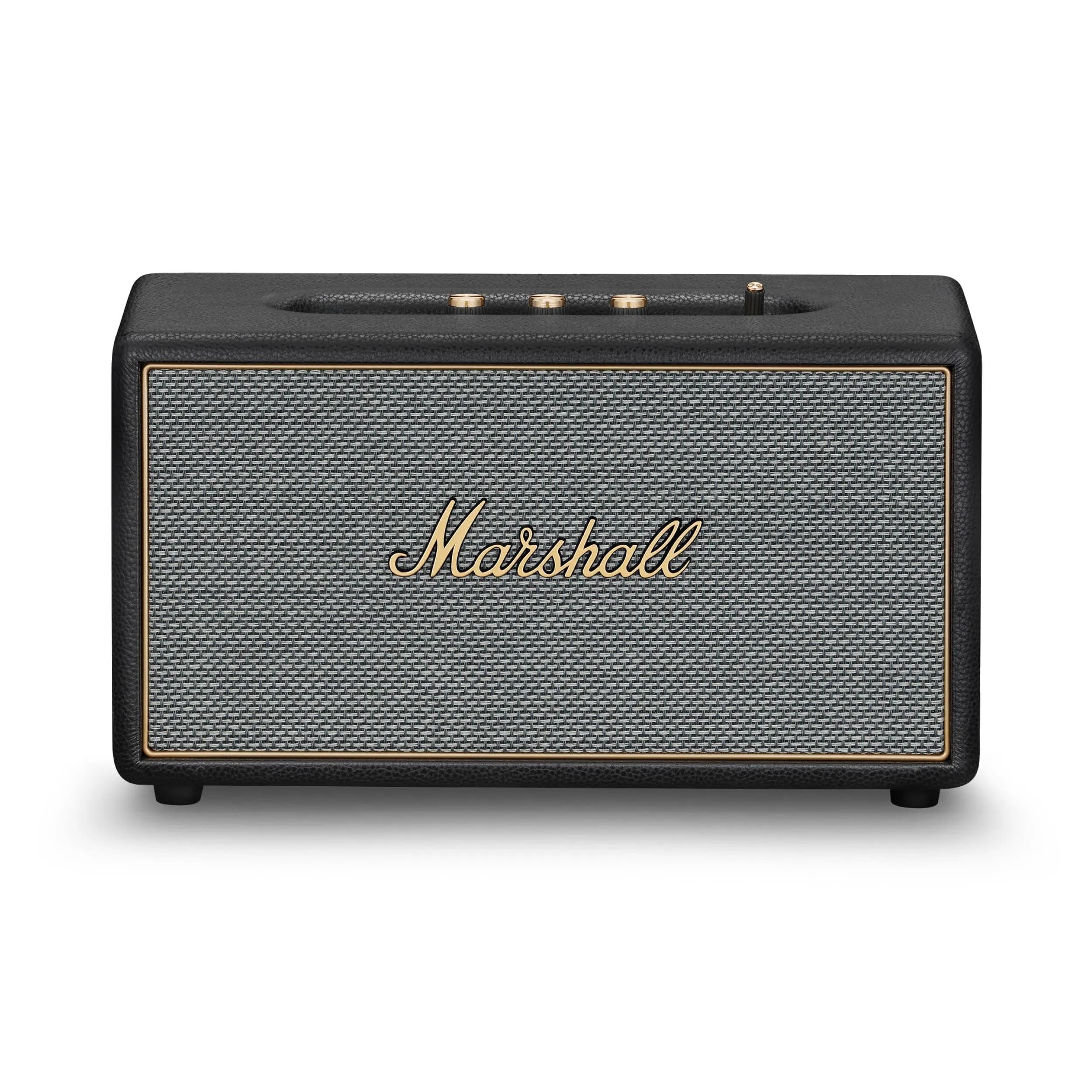 marshall-stanmore-iv-bluetooth-home-speaker-black-room-to-room-stereo-sound-with image 1