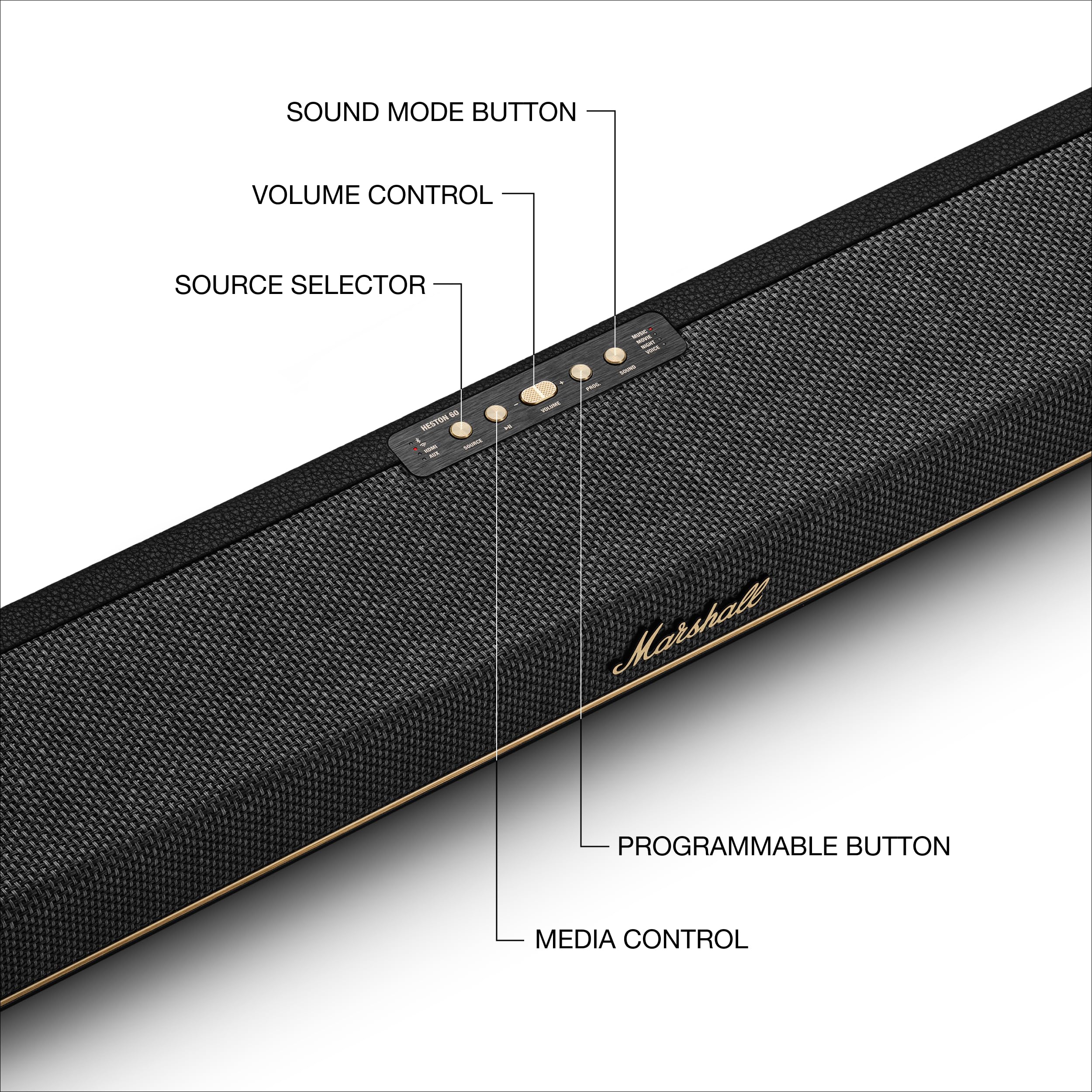 marshall-heston-60-soundbar-5-1-channel-dolby-atmos-immersive-sound-with-bluetoo image 8