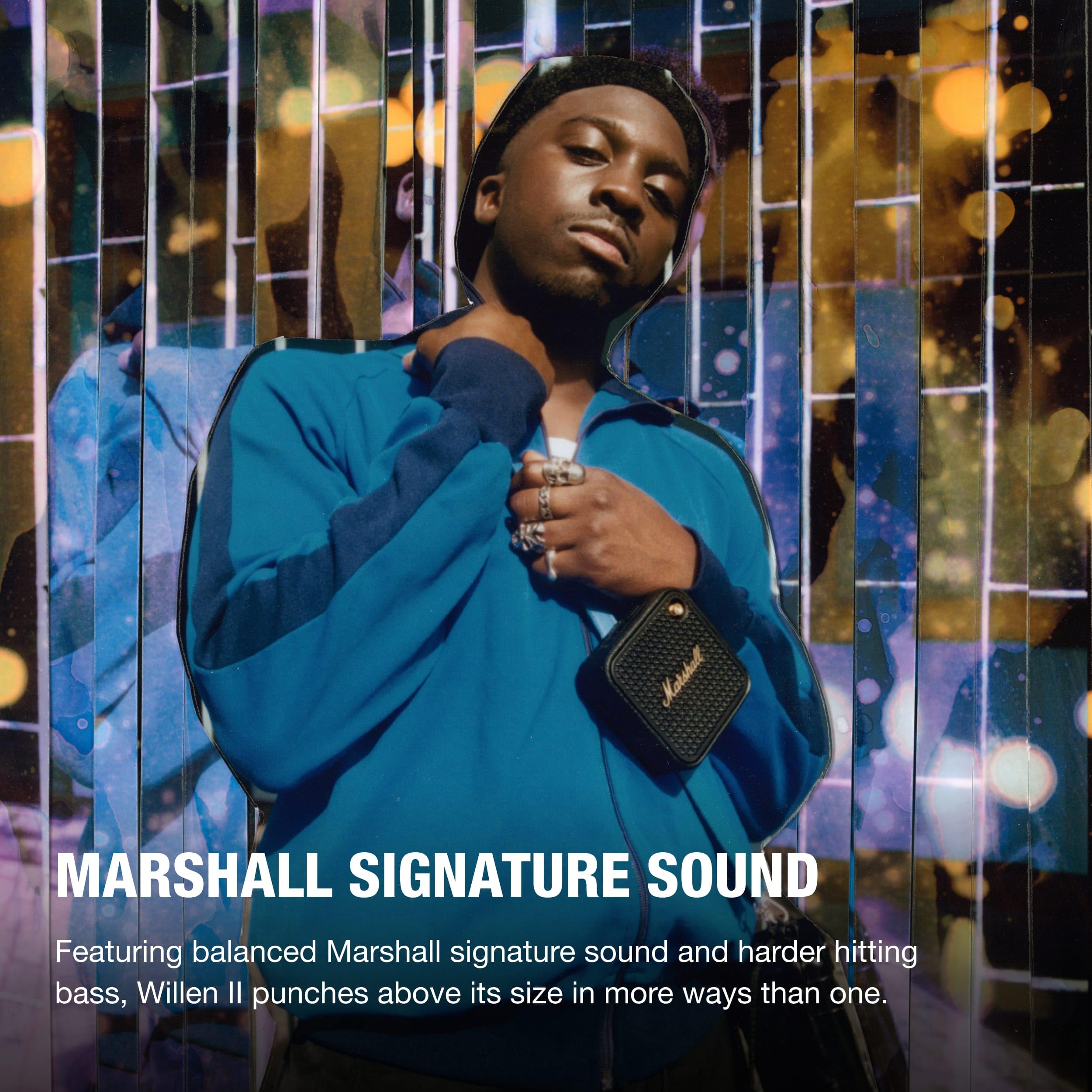 marshall-willen-ii-portable-bluetooth-speaker-ip67-waterproof-17-hour-battery-fa image 2