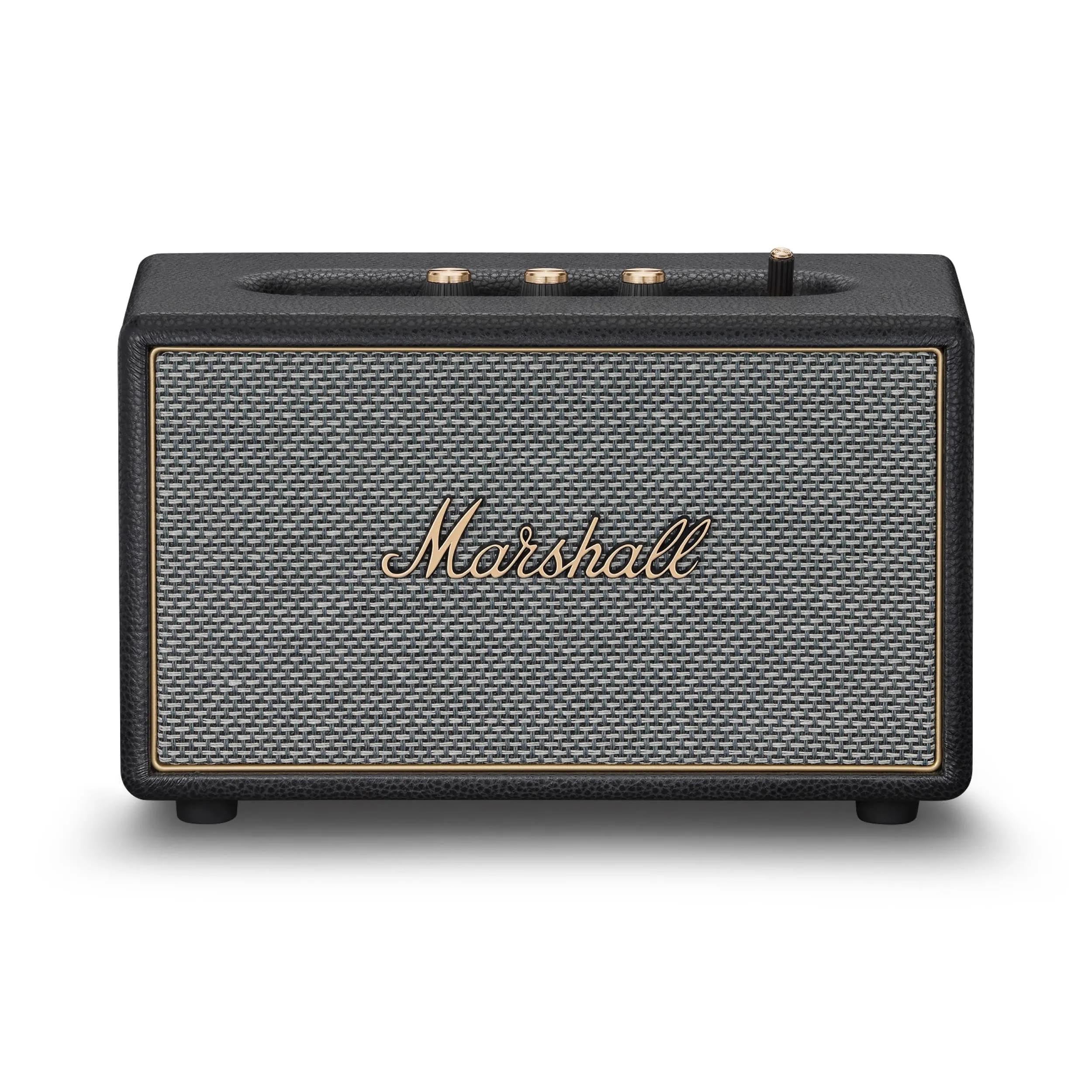 marshall-acton-iv-bluetooth-home-speaker-black-room-filling-stereo-sound-with-ba image 1