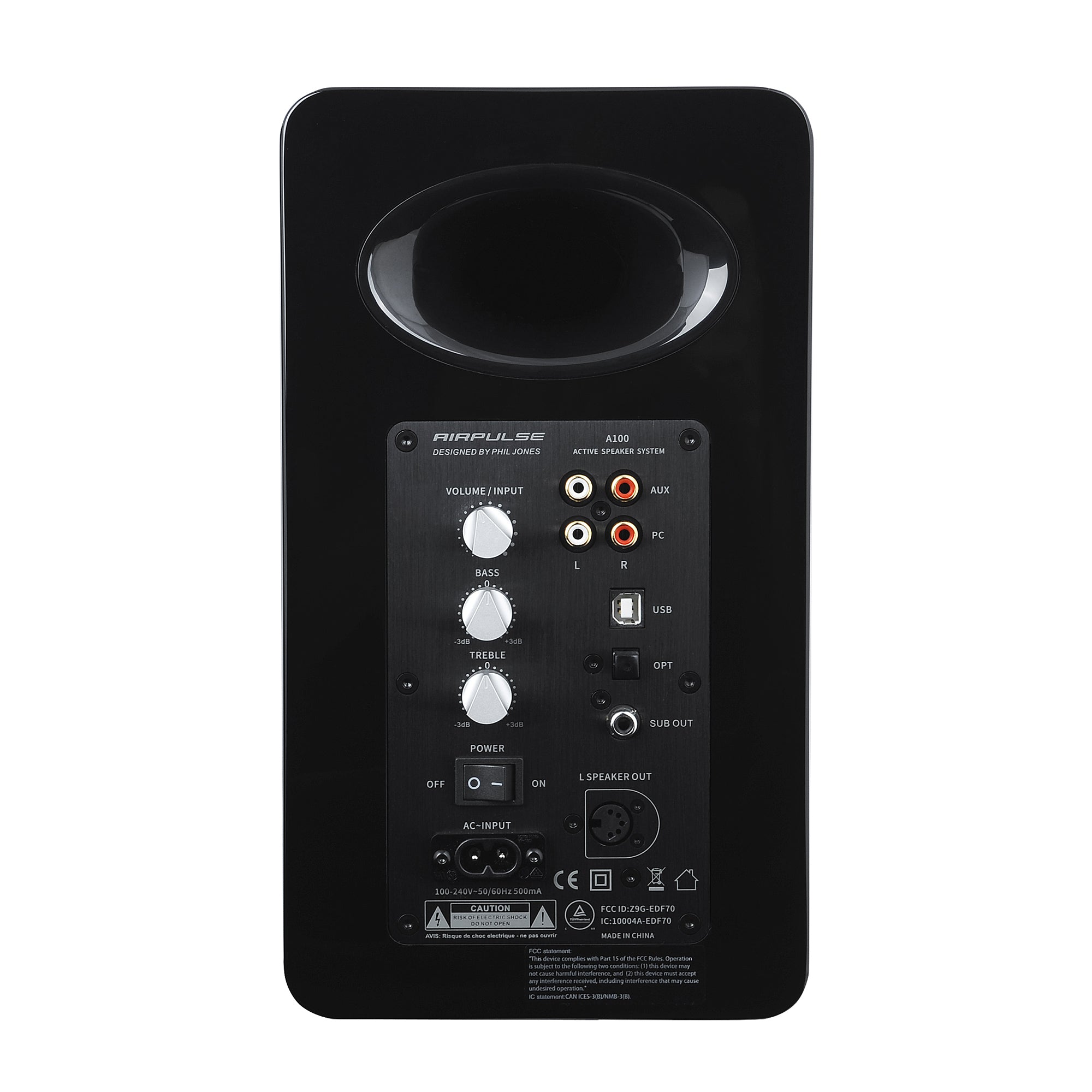 edifier-airpulse-a100-hi-res-active-bookshelf-speakers-horn-loaded-ribbon-tweete image 8