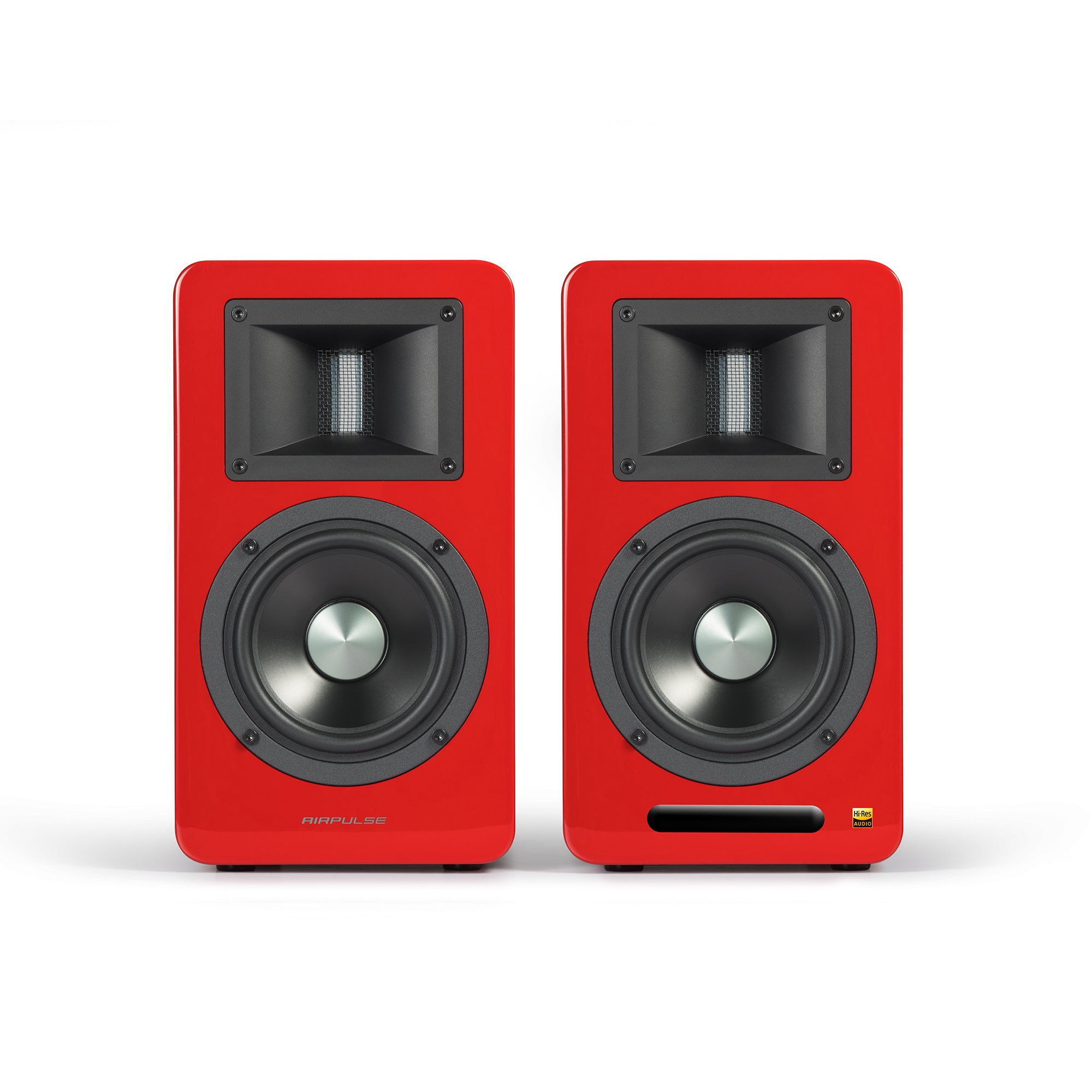 edifier-airpulse-a100-hi-res-active-bookshelf-speakers-horn-loaded-ribbon-tweete image 4