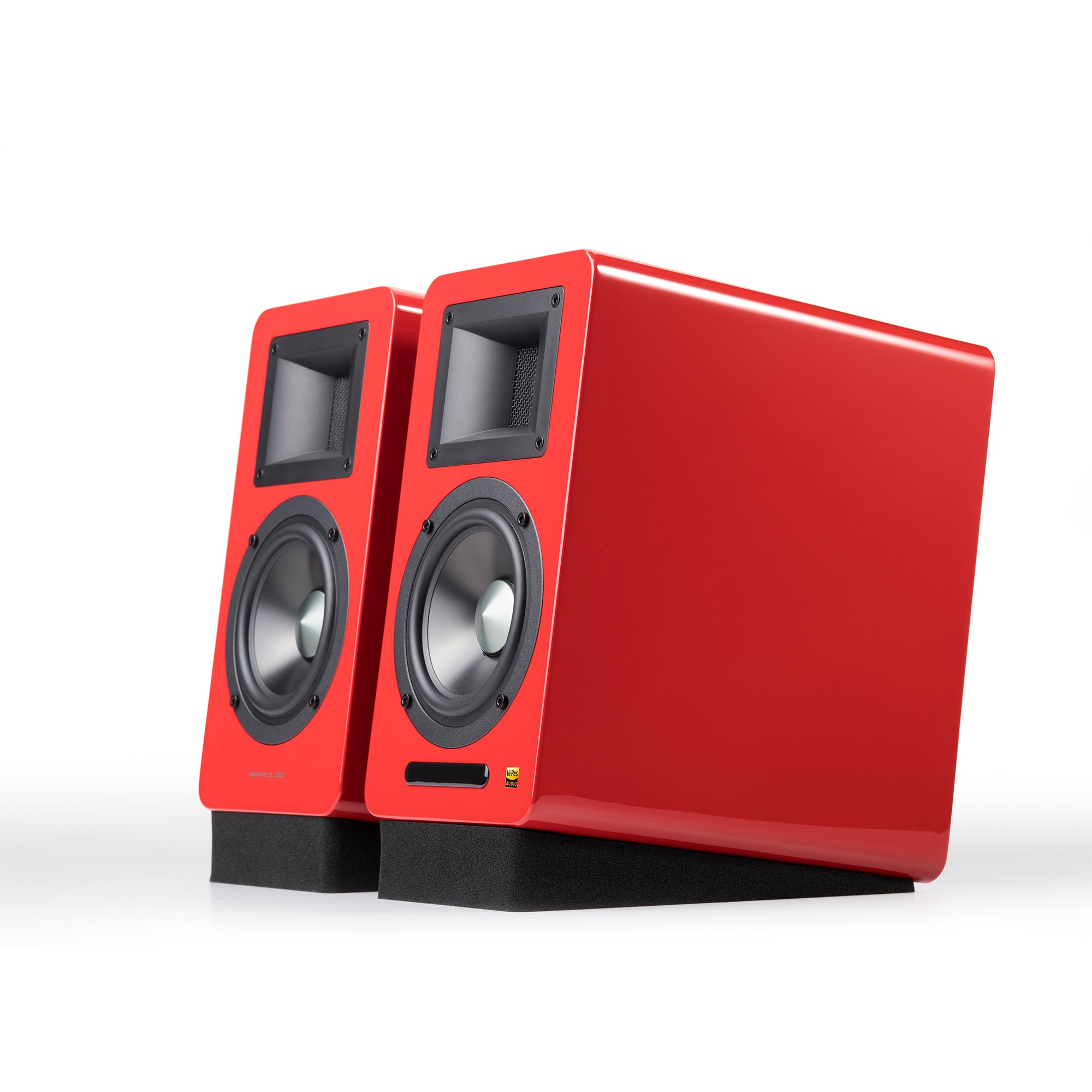 edifier-airpulse-a100-hi-res-active-bookshelf-speakers-horn-loaded-ribbon-tweete image 3