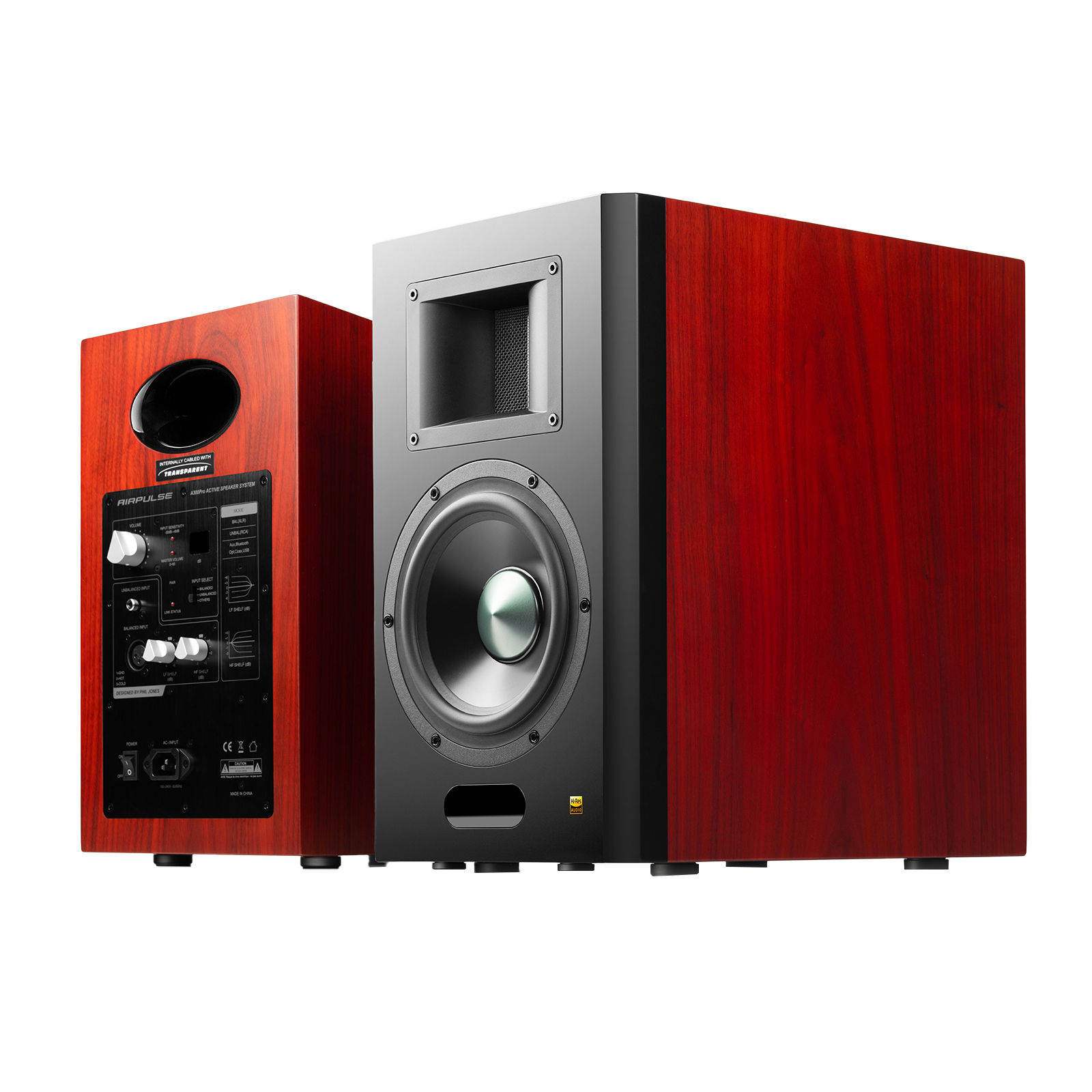 edifier-airpulse-a300pro-hi-res-active-speaker-system-pair-horn-loaded-ribbon-tw image 2