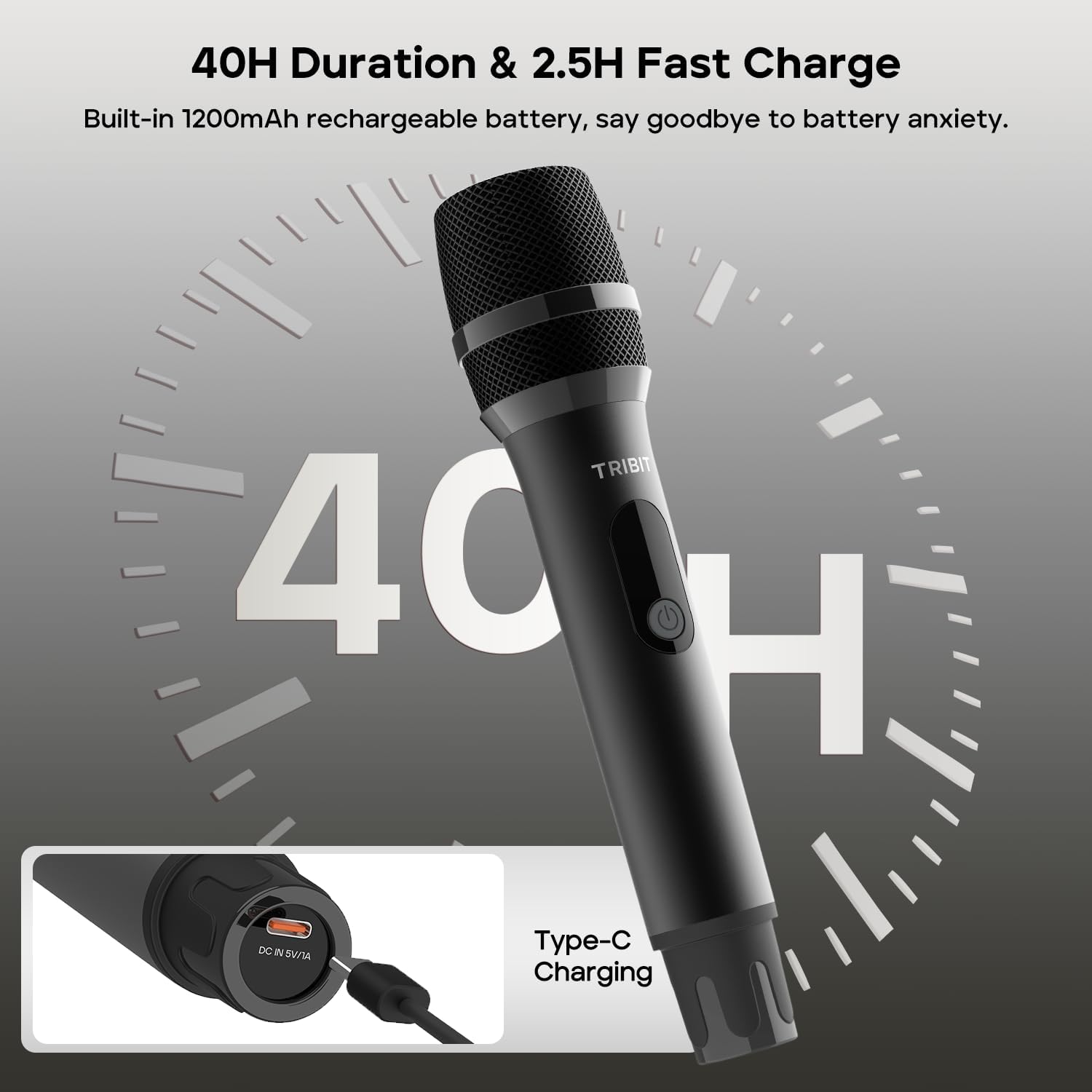 tribit-wireless-dual-microphone-system-with-dsp-noise-reduction-40-hour-battery- image 6