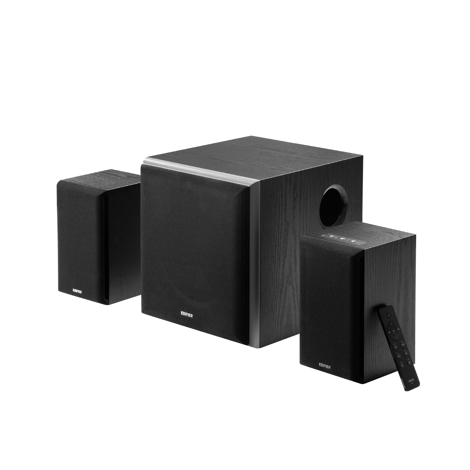 edifier-m601db-2-1-speaker-system-with-wireless-8-subwoofer-110w-rms-wooden-encl image 3