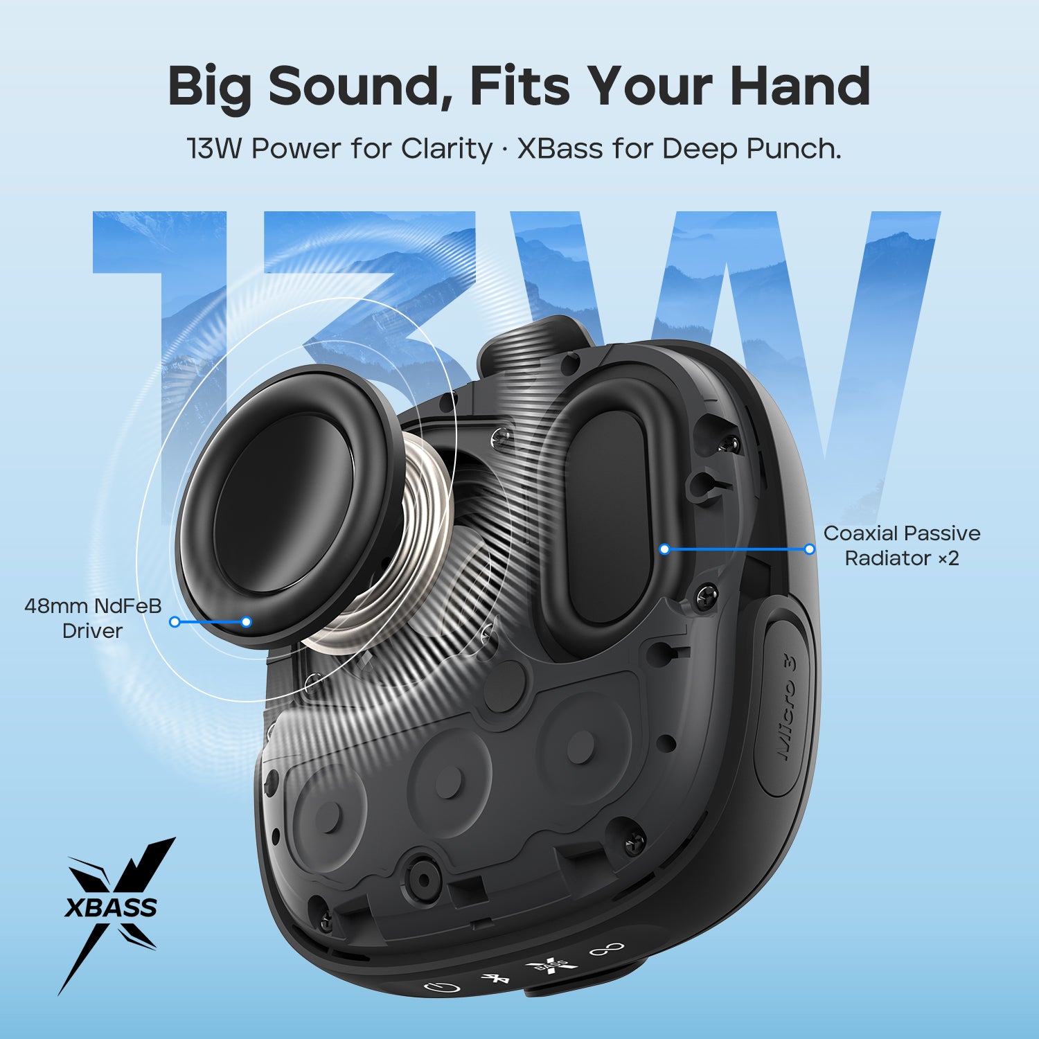 tribit-stormbox-micro-3-portable-bluetooth-speaker-with-strap-mount-for-bikes-an image 7