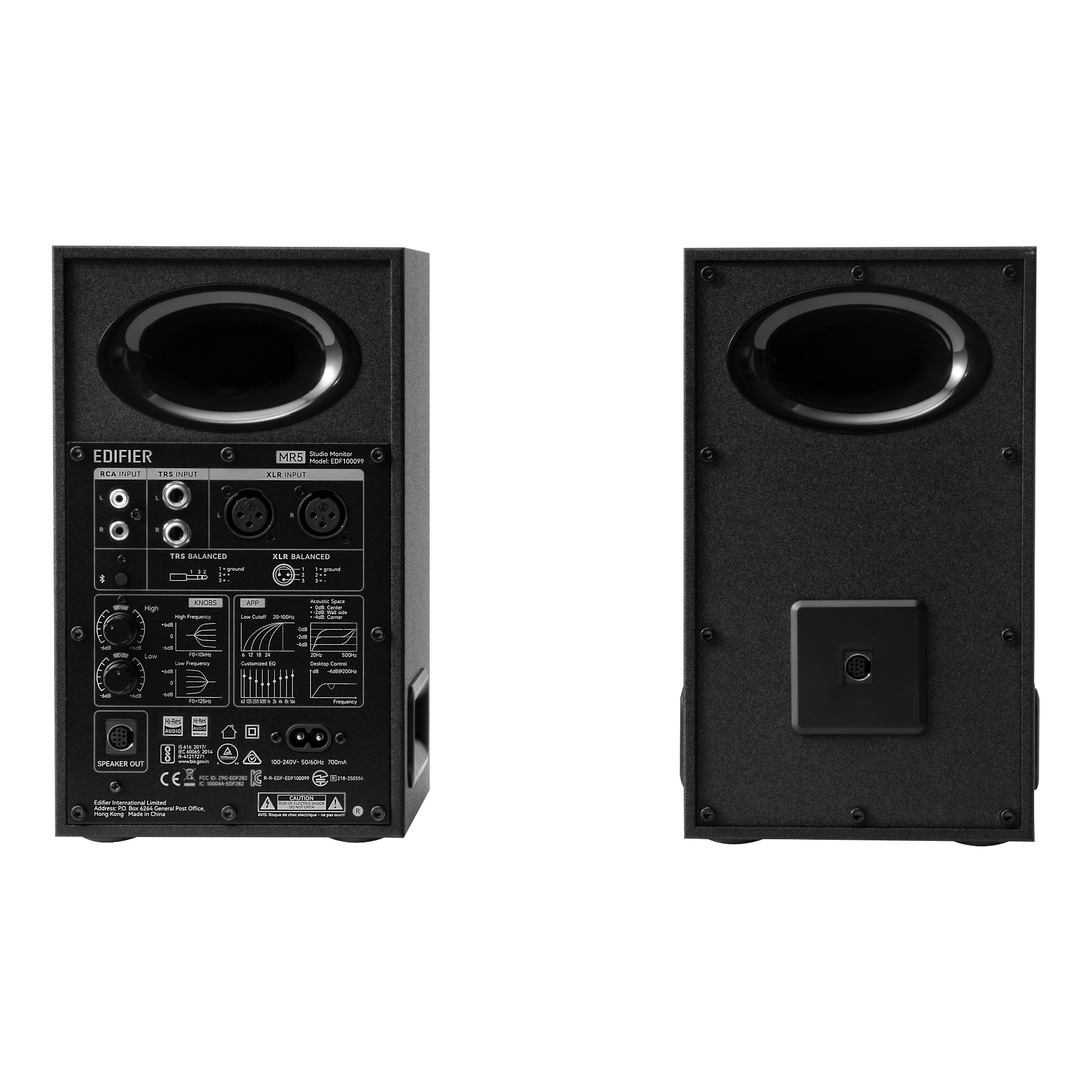 edifier-mr5-tri-amped-powered-studio-monitor-with-5-woofer-3-way-dsp-crossover-1 image 5
