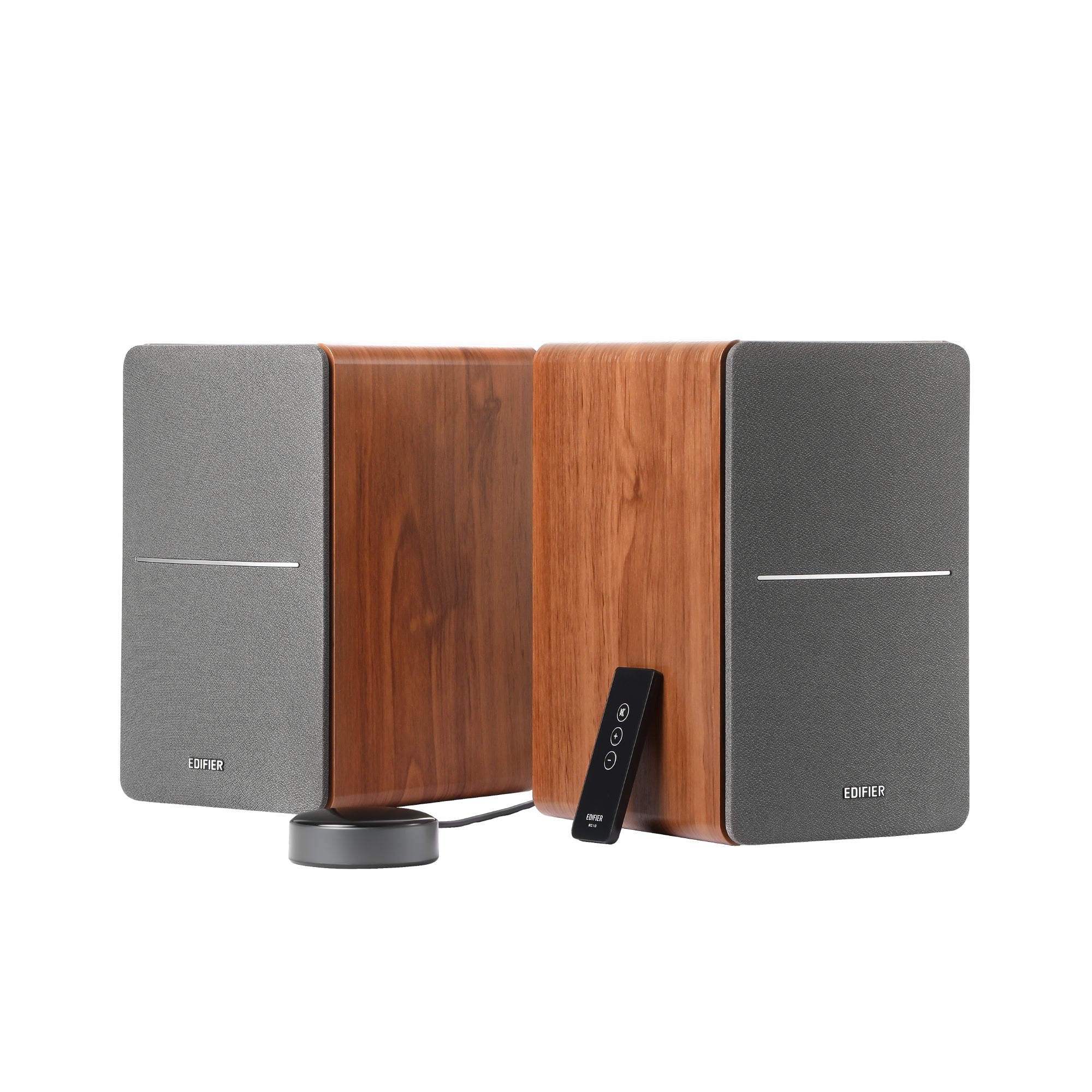 edifier-r1280t-wiim-mini-streaming-bundle-powered-bookshelf-speakers-with-wi-fi- image 2