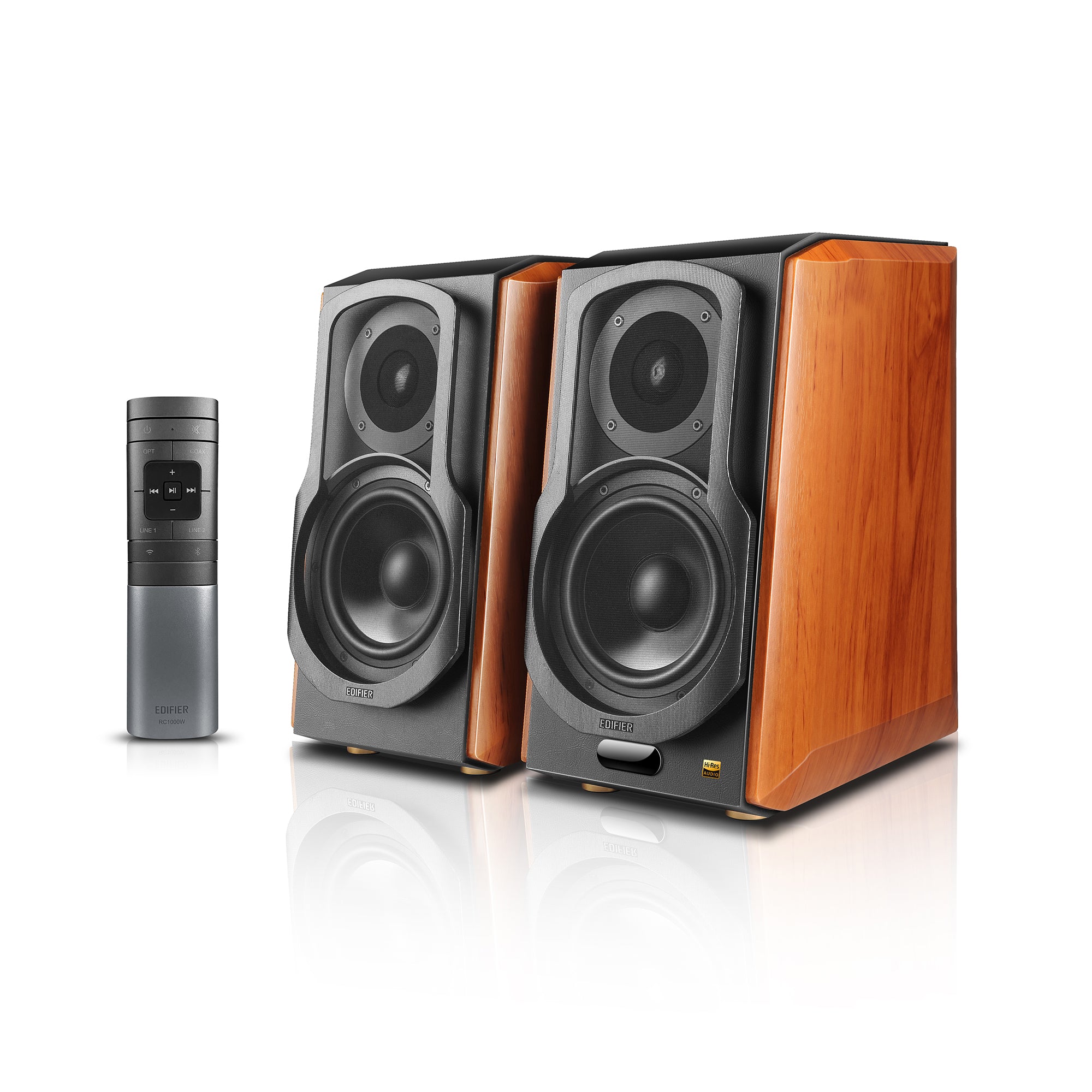 edifier-s1000w-wireless-hi-fi-bookshelf-speakers-wi-fi-bluetooth-airplay-2-alexa image 3