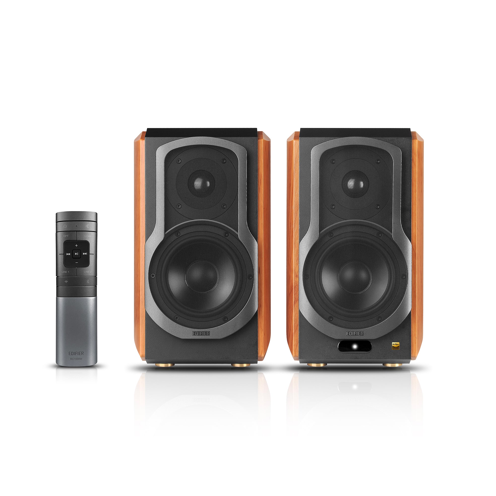 edifier-s1000w-wireless-hi-fi-bookshelf-speakers-wi-fi-bluetooth-airplay-2-alexa image 2