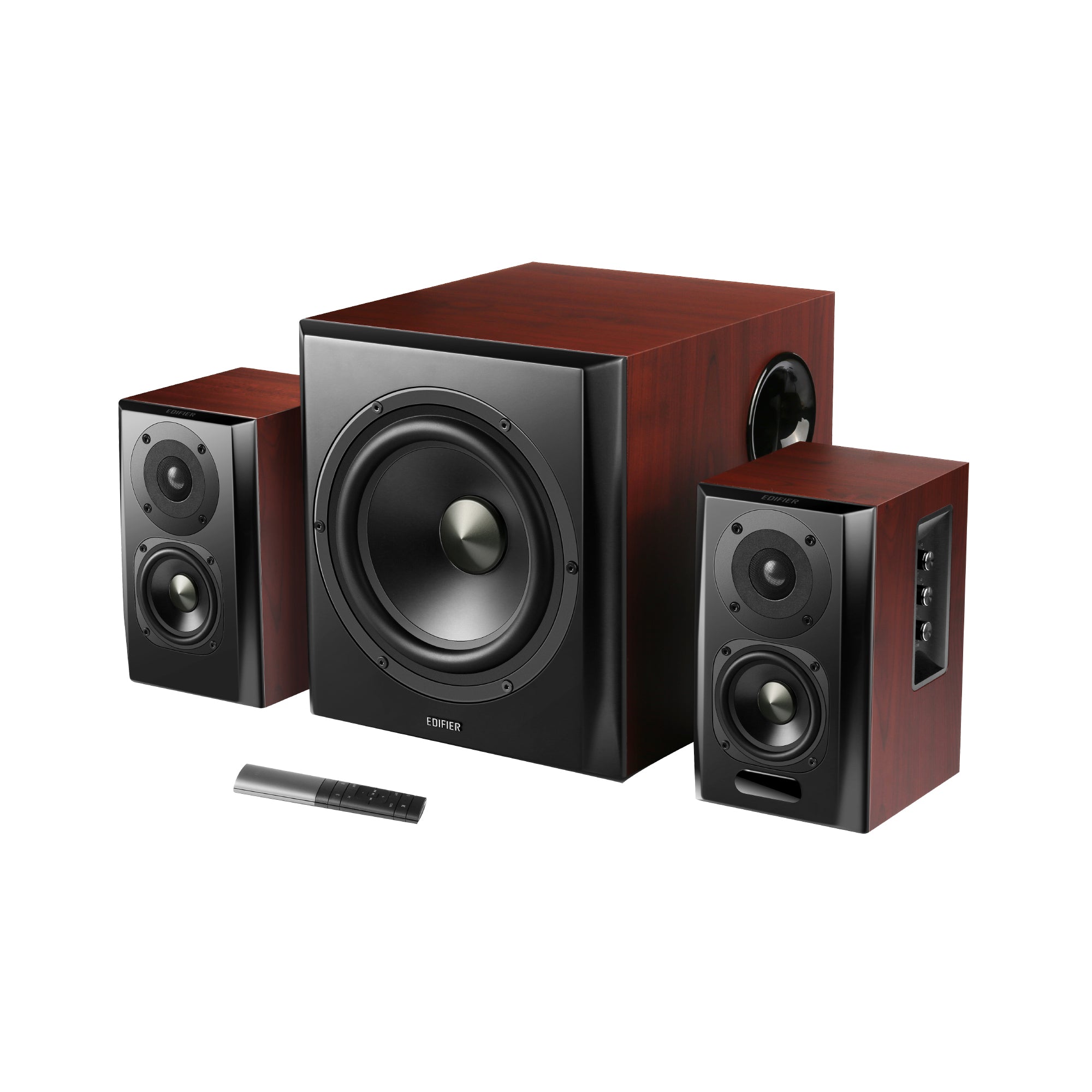 edifier-s350db-150w-rms-2-1-hi-fi-speaker-system-with-titanium-tweeters-aluminum image 3