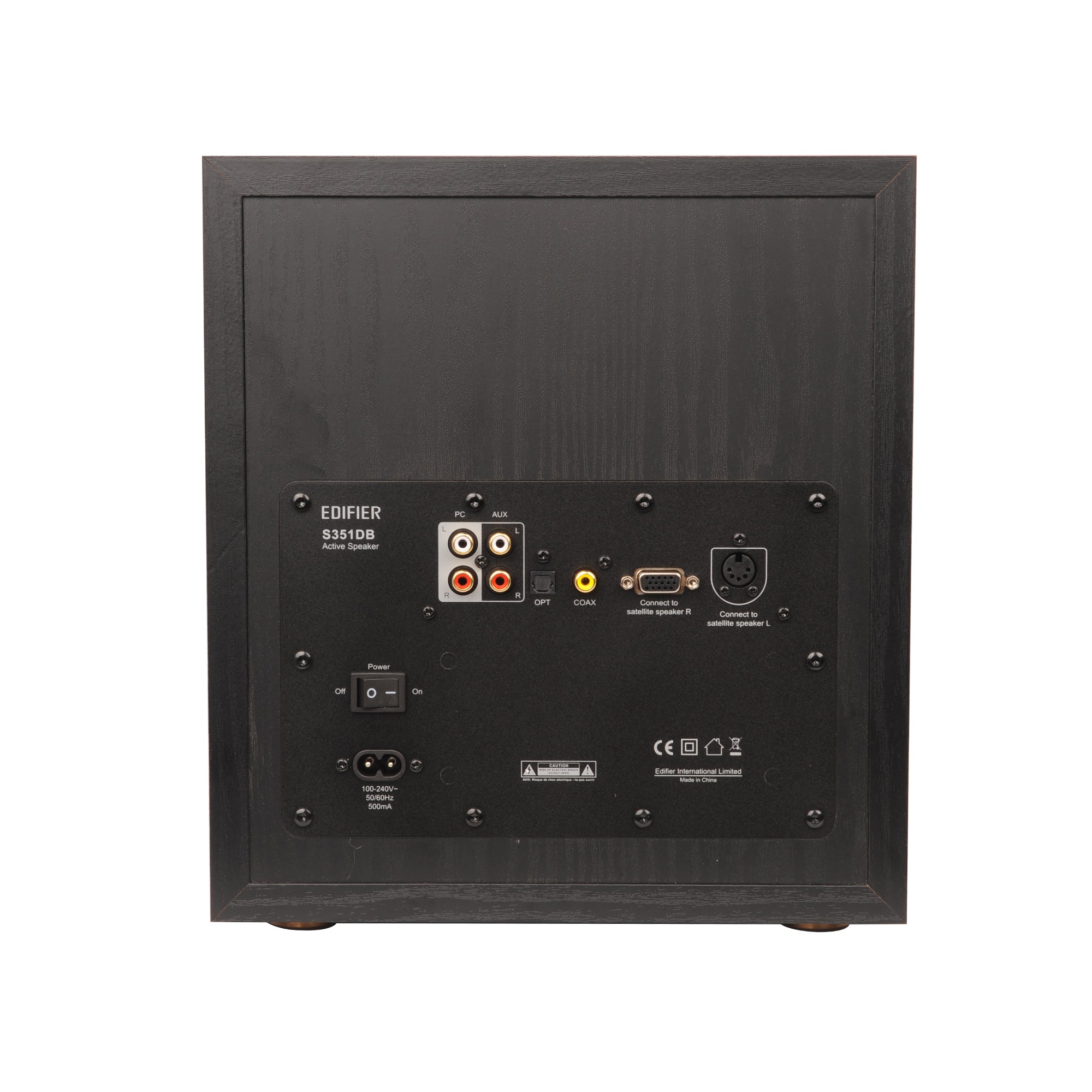 edifier-s351db-150w-rms-2-1-hi-fi-speaker-system-with-8-long-throw-subwoofer-tit image 4