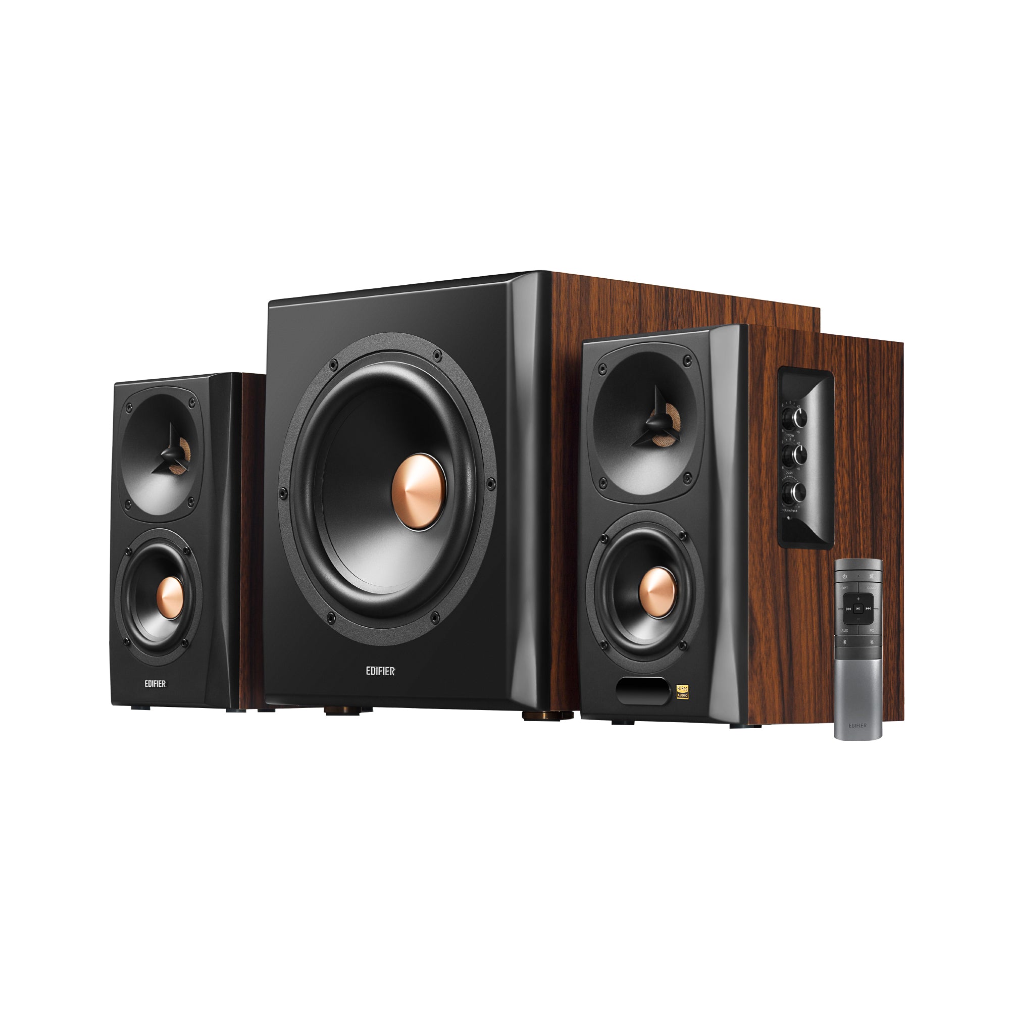 edifier-s360db-155w-2-1-hi-res-speaker-system-with-planar-tweeters-and-wireless- image 1